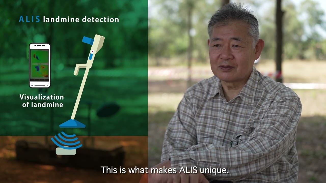 Tecnología japonesa en respaldo a las iniciativas de desminado en Ucrania